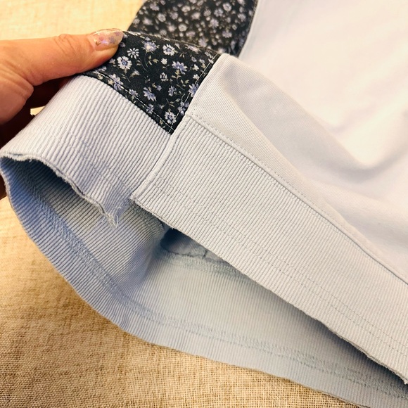 Altar'd State Floral Patchwork Sweatshirt - Black and White - Picture 8 of 8